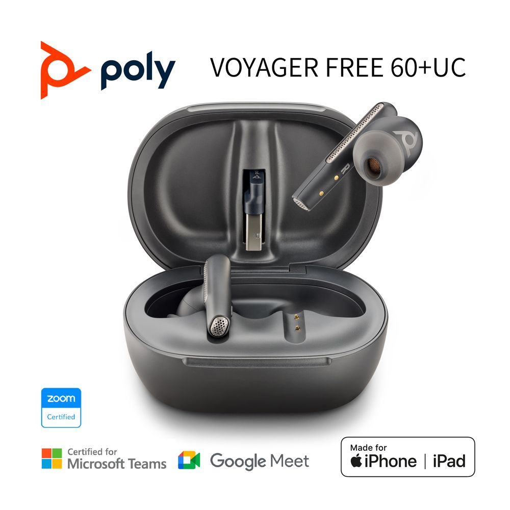 Poly VFree 60+ CB Earbuds +BT700C +Tschc 7Y8G4AA