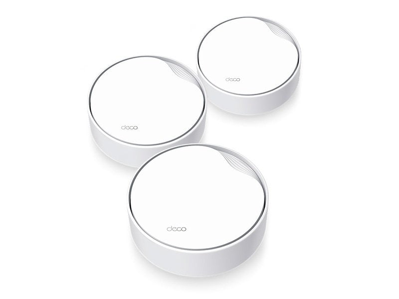 TP-Link DECO X50 POE 3-Pack AX3000 Whole Home Mesh Wi-Fi 6 System