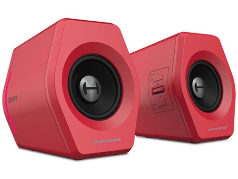 Edifier G2000 RGB Bluetooth Gaming Speakers - Red