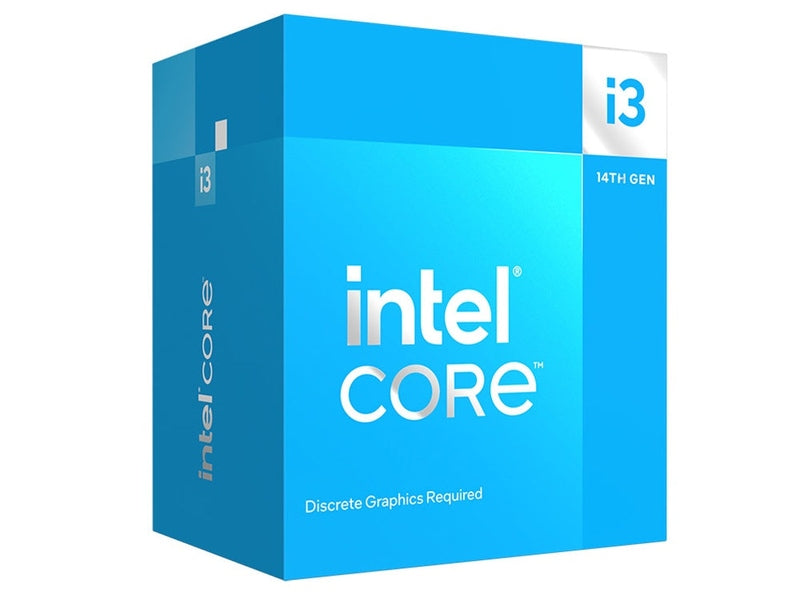 Intel 14th Gen Core i3-14100F 4 Cores 8 Threads 4.7GHz LGA1700 Processor