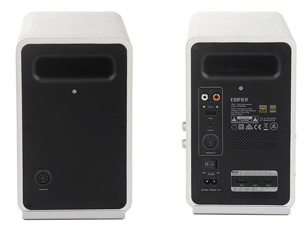 Edifier QR65 Bluetooth Desktop Active Monitor with GaN Charger - White