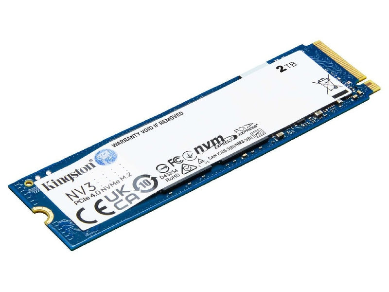Kingston SNV3S 2TB NV3 PCIe 4.0 NVMe M.2 SSD