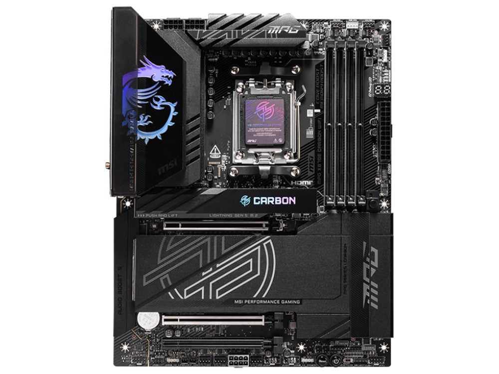 MSI MPG X870E CARBON WIFI AM5 ATX Motherboard