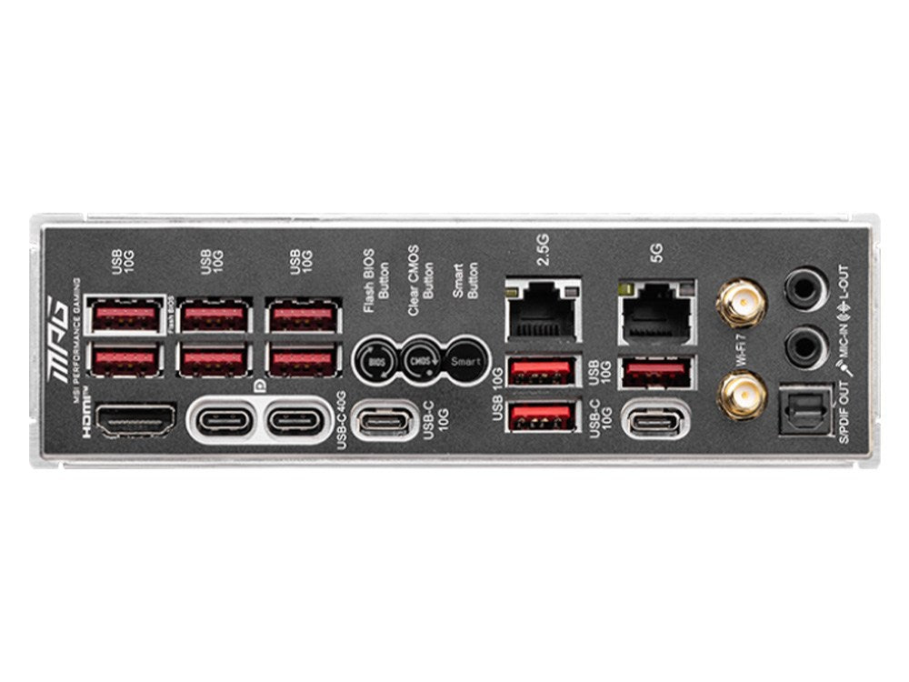 MSI MPG X870E CARBON WIFI AM5 ATX Motherboard