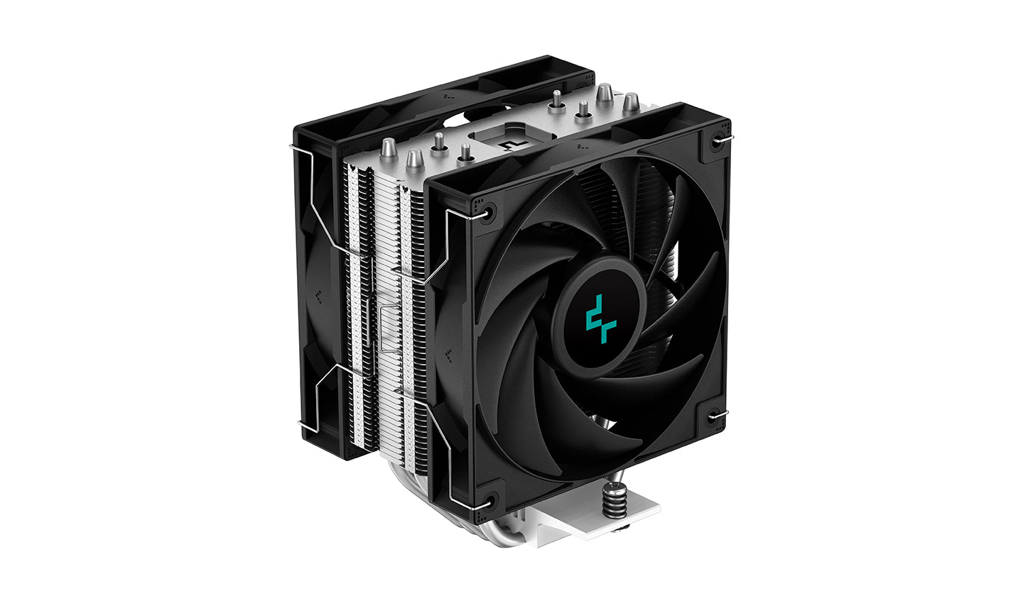 DeepCool AG400 PLUS Single Tower CPU Cooler Dual Fans