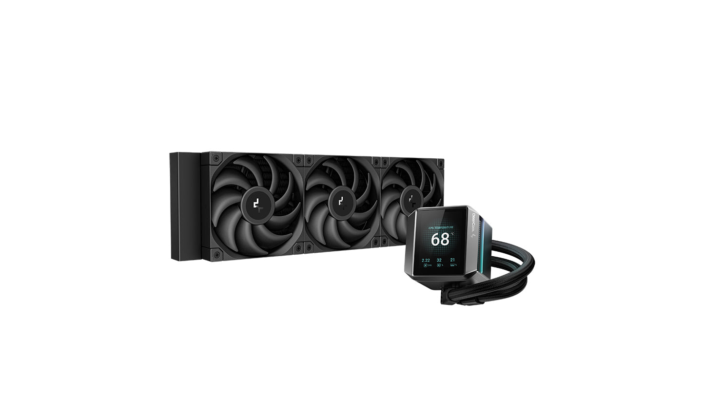 DeepCool MYSTIQUE 360 LCD Liquid Cooler 360mm 5th Gen Pump
