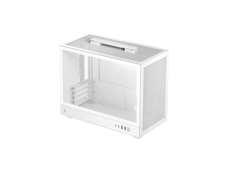 DeepCool CH160 PLUS WH Portable Micro-ATX Compact Case