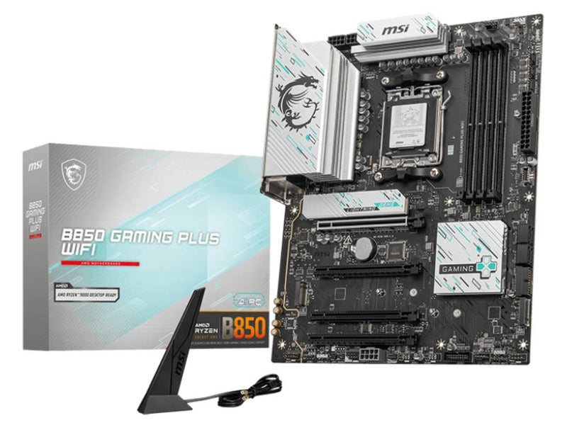 MSI B850 GAMING PLUS WIFI AM5 DDR5 ATX Motherboard
