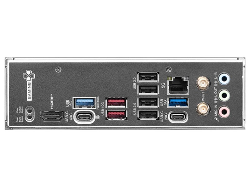 MSI X870 GAMING PLUS WIFI AM5 DDR5 ATX motherboard