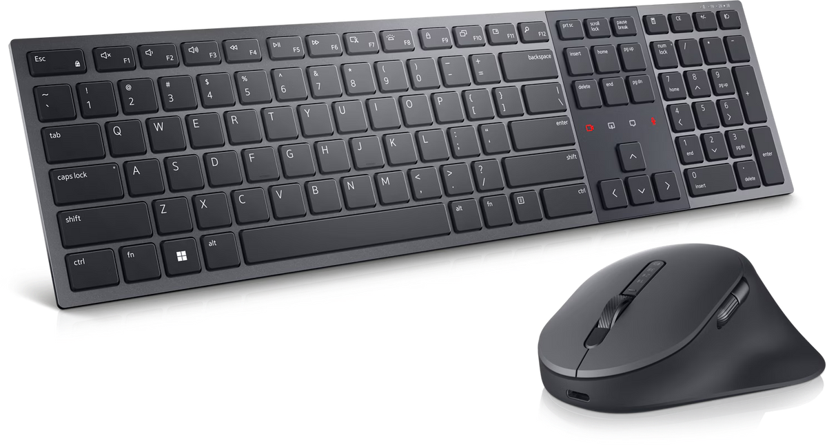 Dell KM900 Pro Premium Rechargeable Keyboard and Mouse - Graphite