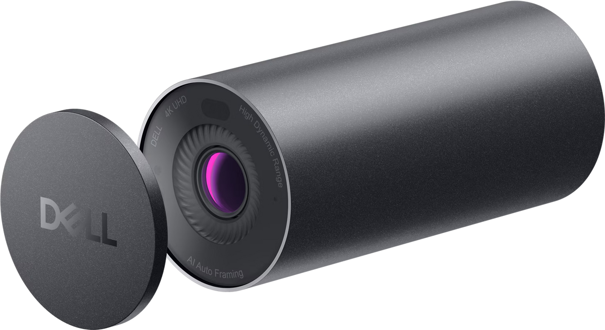 Dell WB7022 UltraSharp 4K UHD USB-A Webcam - Black