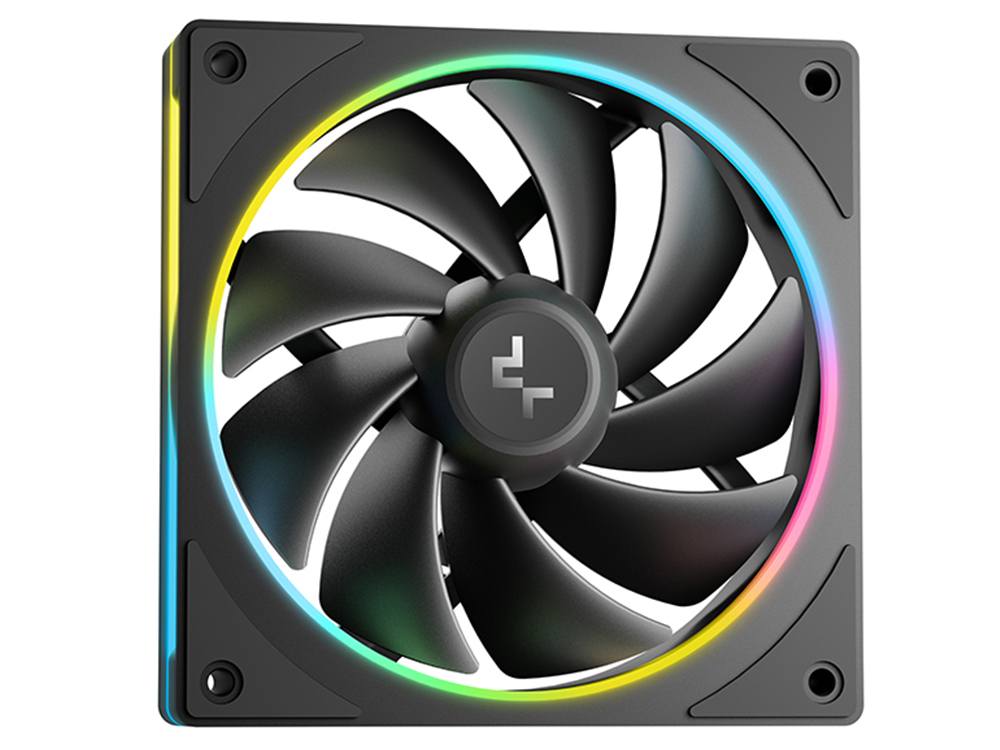 Deepcool LM360 360mm Compact 2.4" IPS Display Liquid CPU Cooler - Black