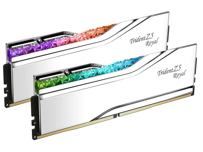 G.Skill Trident Z5 Royal 32GB 2 x 16GB DDR5 7600MHz CL36 Desktop RAM F5-7600J3646G16GX2-TR5S