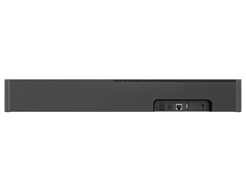 Yealink UVC40-E2 all-in-one USB video bar, for small/huddle rooms, 4K ultra-HD, AI-powered, integrated 8-microphone, plug-and-play