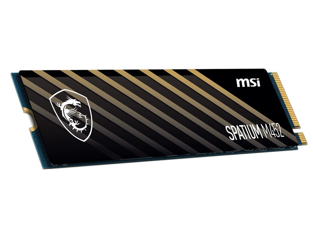 MSI SPATIUM M452 500GB PCIe 4.0 NVMe M.2 2280 SSD 3600/3100 MB/s