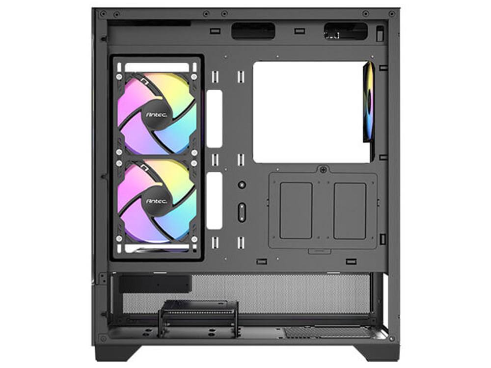 Antec CX700 ARGB Tempered Glass Mid-Tower ATX Case, Black, USB-C, 3× ARGB PWM Fans, 360mm Radiator, 1Yr Wty