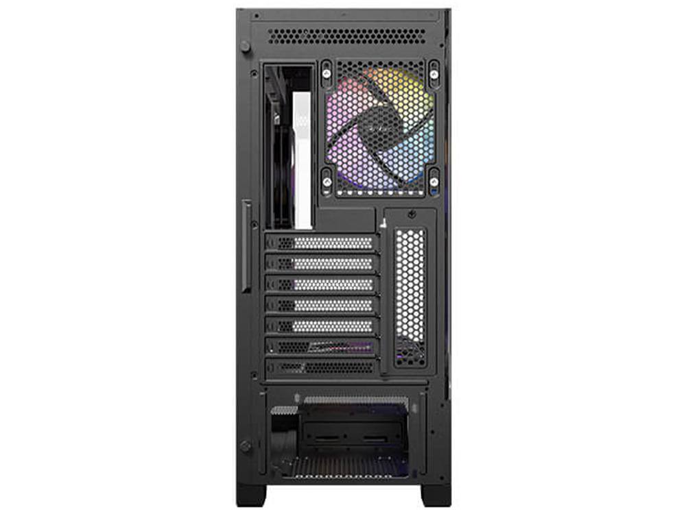 Antec CX700 ARGB Tempered Glass Mid-Tower ATX Case, Black, USB-C, 3× ARGB PWM Fans, 360mm Radiator, 1Yr Wty