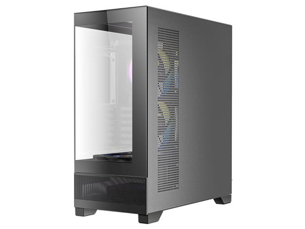 Antec CX700 ARGB Tempered Glass Mid-Tower ATX Case, Black, USB-C, 3× ARGB PWM Fans, 360mm Radiator, 1Yr Wty
