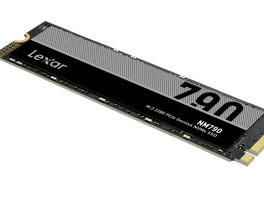 Lexar LNM790 2TB M.2 2280 PCIe Gen4 NVMe SSD, up to 7400MB/s read, 6500MB/s write