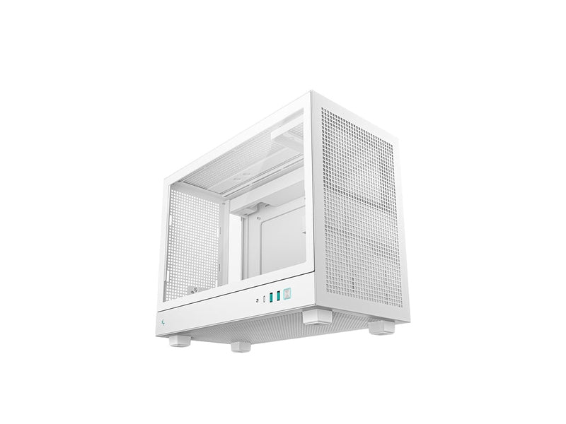 DeepCool CH160 PLUS WH Portable Micro-ATX Compact Case