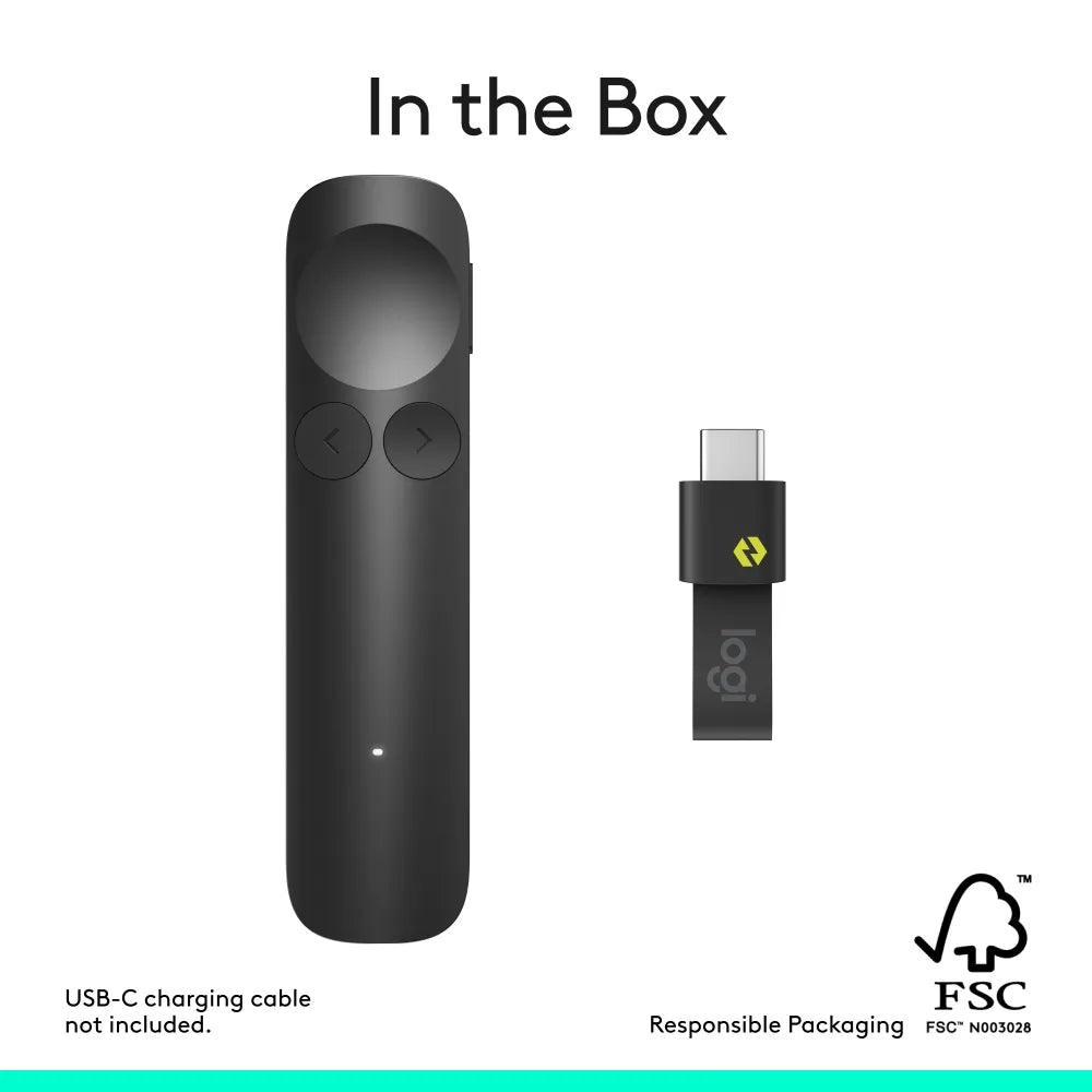 Logitech Spotlight 2 Wireless Presentation Remote - (Graphite)