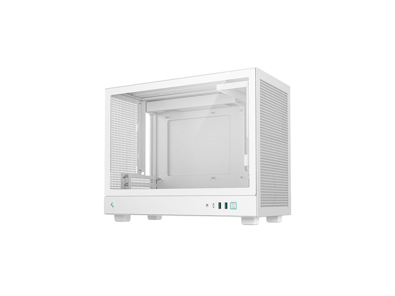 DeepCool CH160 PLUS WH Portable Micro-ATX Compact Case