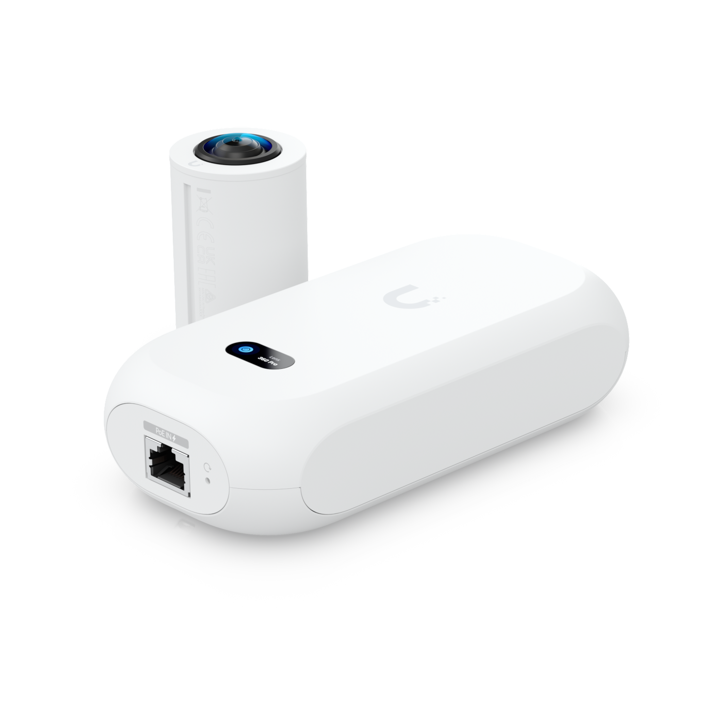 Ubiquiti UniFI AI Theta Professional Ultra-wide 360 Lens, 4K 8MP , Standard Flush Mount, Compatible AI Theta Professional Mount