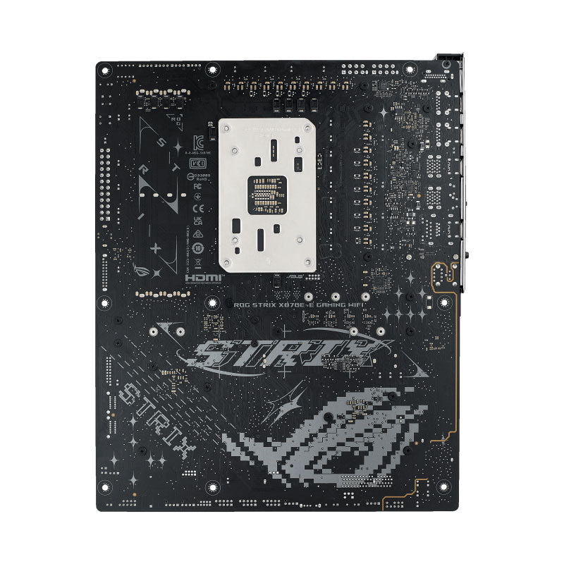 ASUS AMD ROG STRIX X870E-E GAMING WIFI AM5 ATX Motherboard, DDR5 192GB, 1x PCIe 5.0 x16 slot, 5x M.2 slots, 4x SATA, Wi-Fi 7, Realtek 5Gb Ethernet