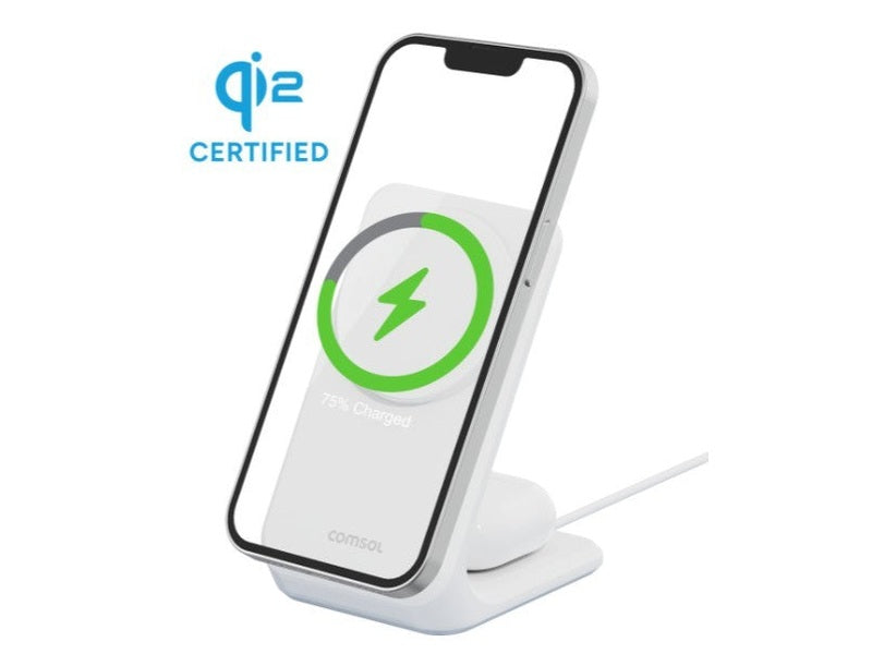 Comsol Qi2 Magnetic Wireless Charging 2-In-1 Dock - WQ221S