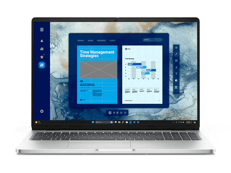 Dell Pro 16 Laptop PC16250 16" FHD+ Ultra 7-255U 16GB 512GB SSD WL W11P 3Y OnSite Warranty