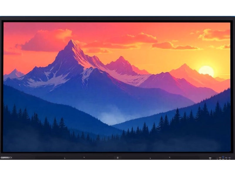 Commbox 75" S5 4K UHD Interactive Display, Android 14 5 Year Warranty
