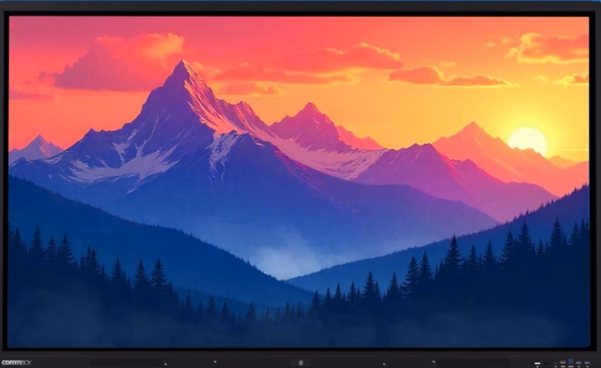 Commbox 75" S5 4K UHD Interactive Display, Android 14 5 Year Warranty