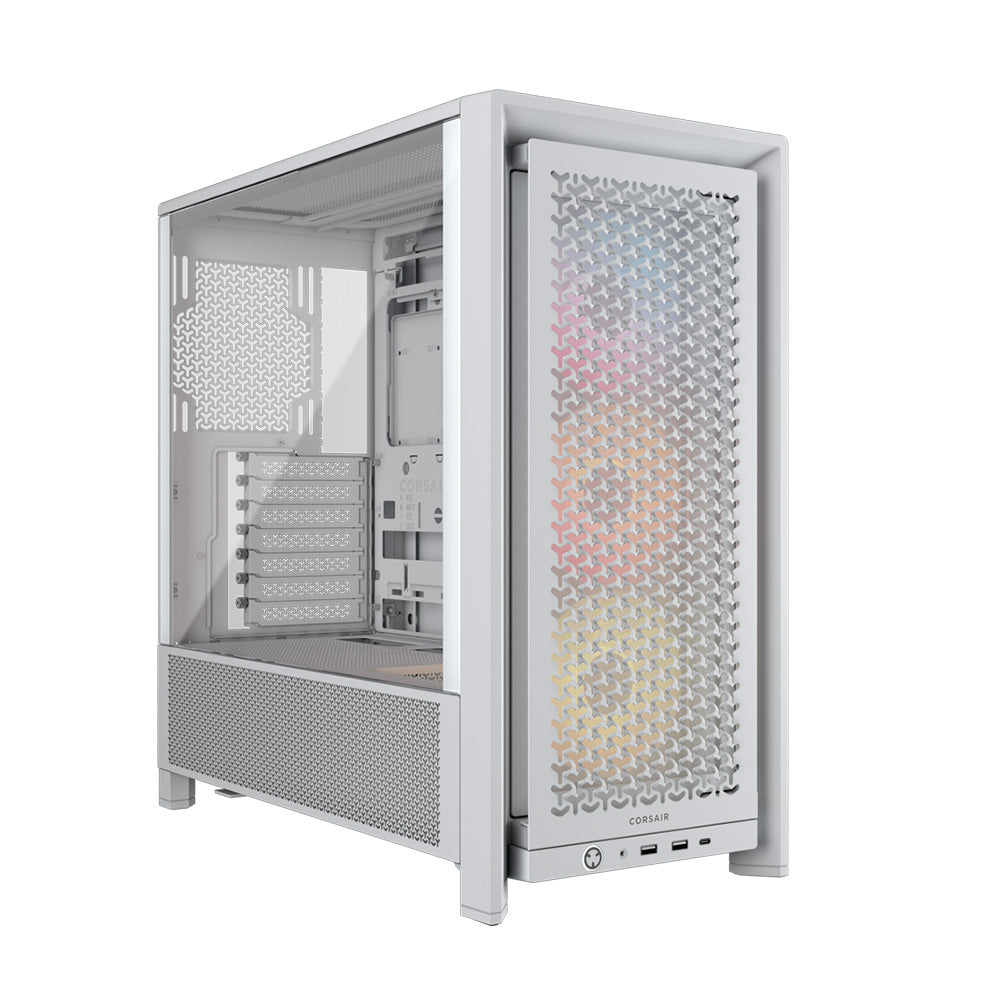 Corsair 3200D RS ARGB Mid-Tower ATX PC Case - White