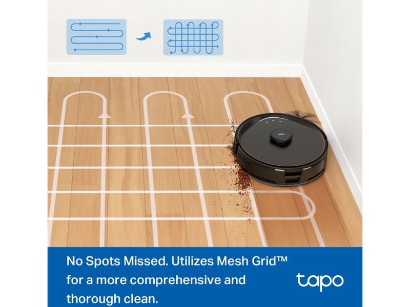 TP-LINK Tapo RV30 Max 5300Pa Hyper Suction Robot Vacuum Mop