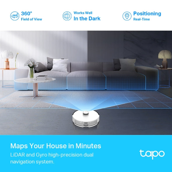 TP-Link Tapo RV30 Plus Robot Vacuum & Mop