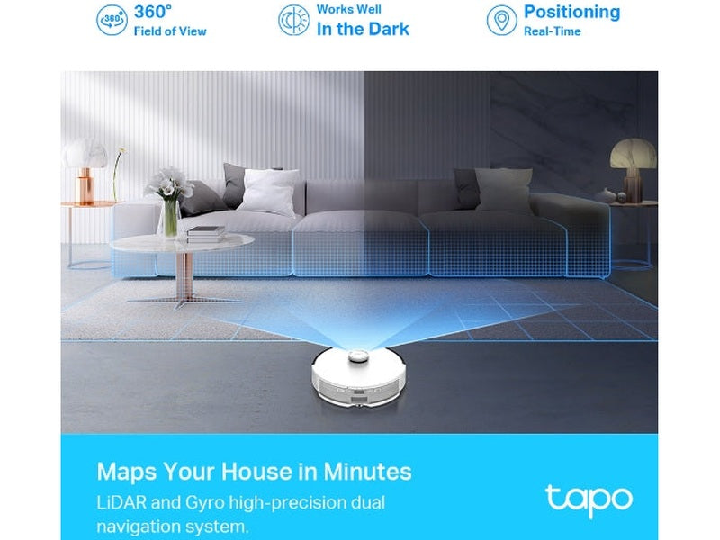 TP-Link Tapo RV30 Plus Robot Vacuum & Mop
