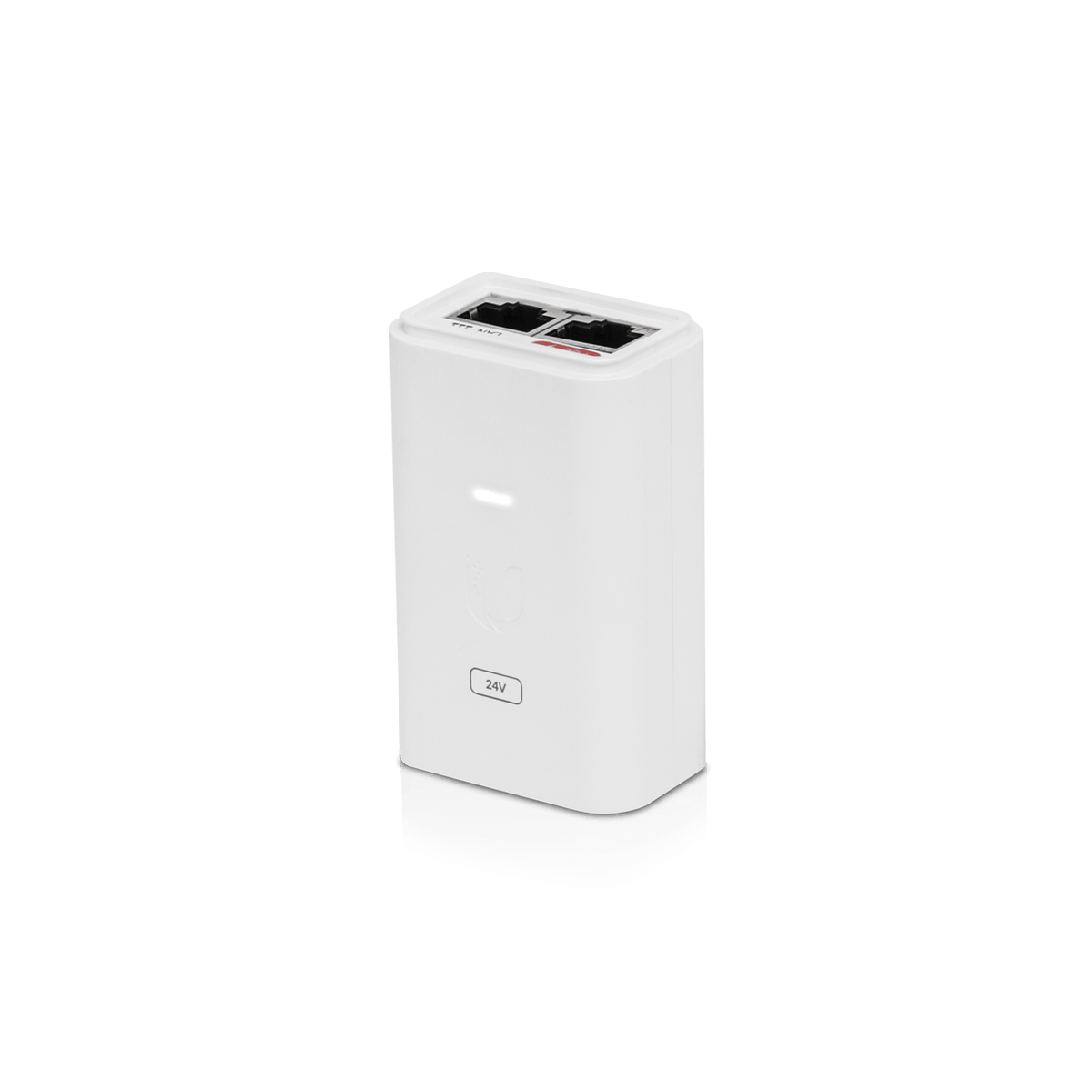 Ubiquiti POE-24-7W-G-WH 24VDC 3A 7W Gigabit PoE Adapter - White