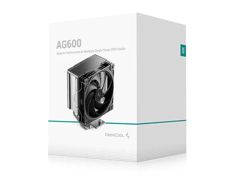 DeepCool AG600 ARGB Superior Performance 6-Heatpipe Single Tower CPU Cooler