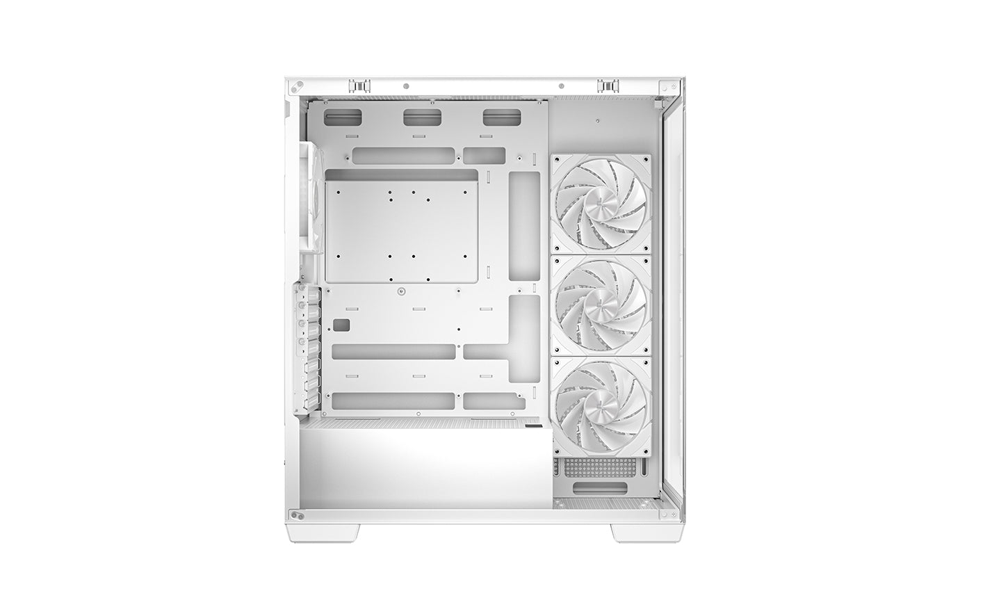 DeepCool CG580 4F WH White Panoramic ATX Mid-Tower Case