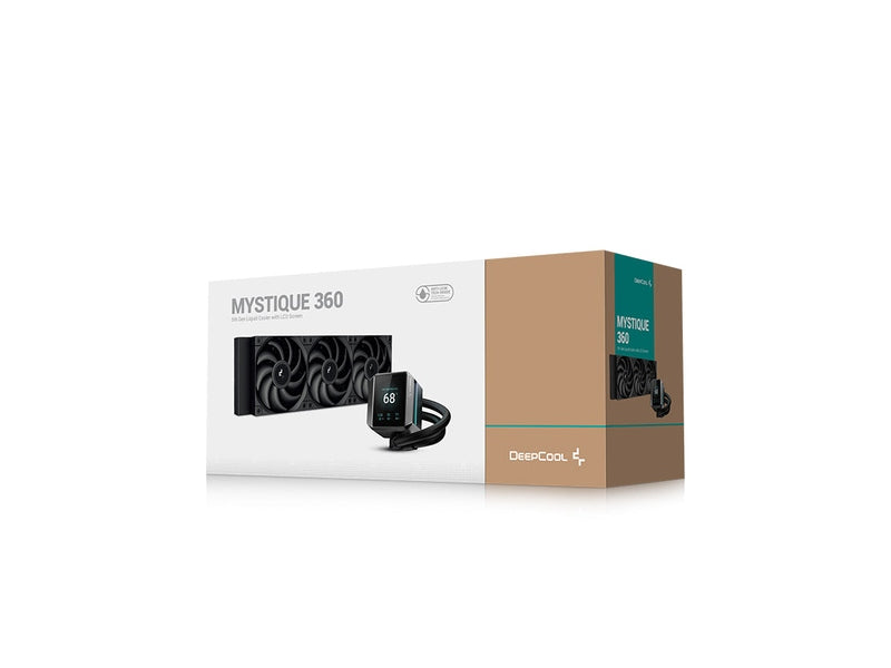 DeepCool MYSTIQUE 360 LCD Liquid Cooler 360mm 5th Gen Pump