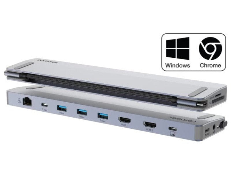 Comsol Dock, USB-C Dual 4K, 90W, HDMI 2 USB-C 1 USB3.0 3 , 2YR WTY - CM24HDA