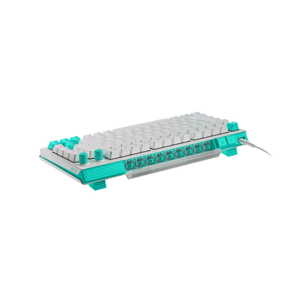 G512 X 75 TMR Analog / Mechanical Gaming Keyboard - White
