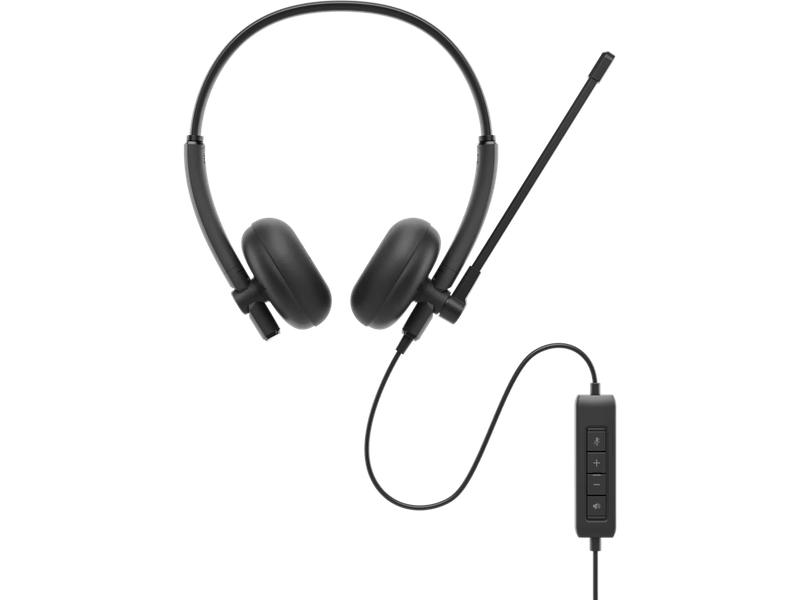 Dell WH125 Wired Headset - Black