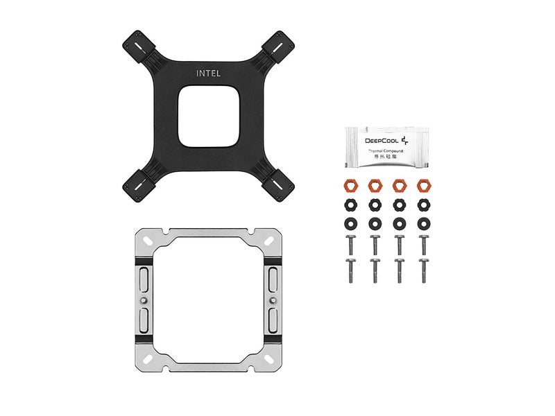 DeepCool AG400 PLUS Single Tower CPU Cooler Dual Fans