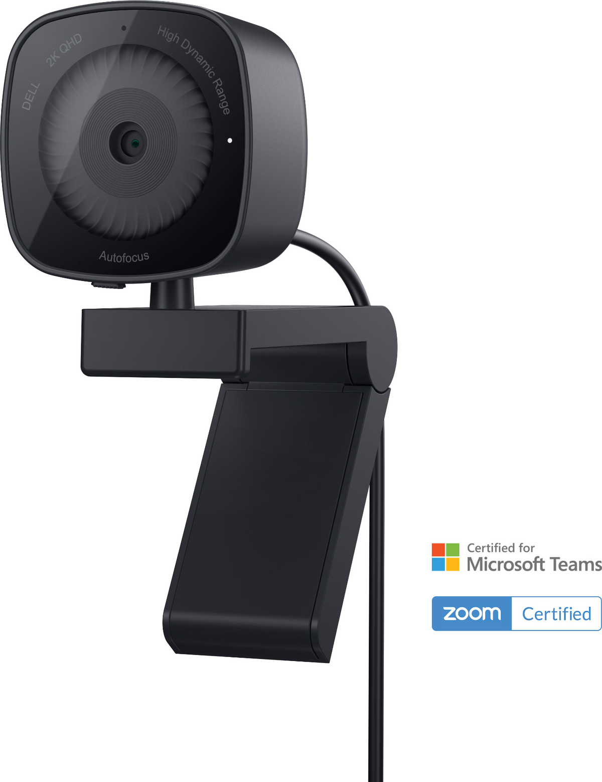 Dell WB3023 2K QHD 1440p Webcam - Black