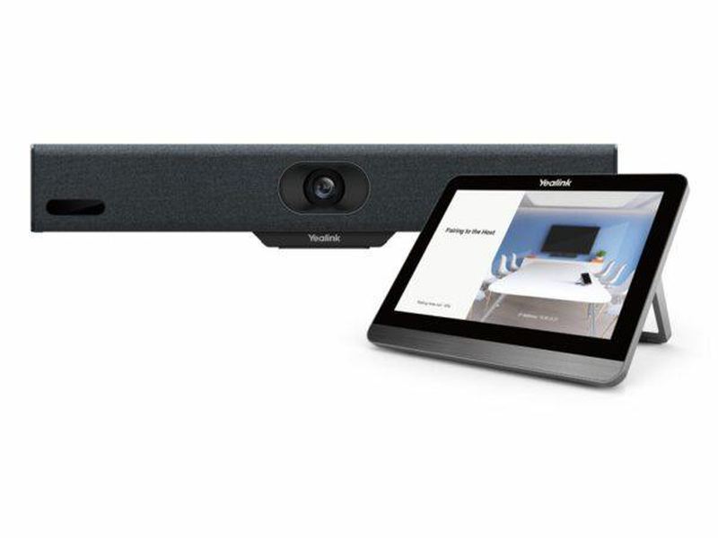 Yealink A10-020 All-in-One Collab Bar, CTP18 Touch Panel, PSU, Wall Mount Bracket, 2 Yr, Huddle Room