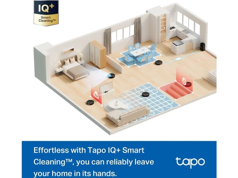 TP-LINK Tapo RV30 Max 5300Pa Hyper Suction Robot Vacuum Mop