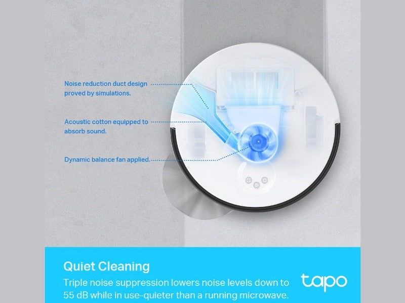 TP-Link Tapo RV30 Plus Robot Vacuum & Mop