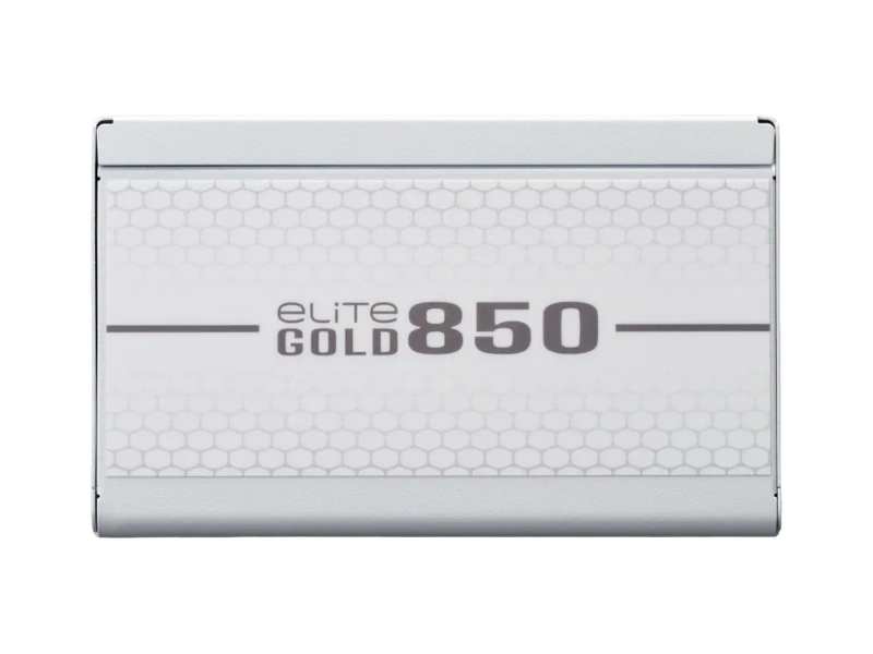 Cooler Master Elite Gold 850 850W 80+ Gold Fully Modular ATX 3.1 Power Supply - White Edition