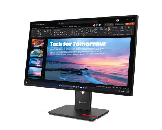 Lenovo ThinkVision T27QD-40 27" QHD IPS 120Hz USB-C Docking Monitor 64AAGAR2AU